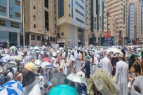 الإعلان عن وفاة 577 حاجًا من جرّاء درجات الحرارة الحارقة.معظمهم مصريين